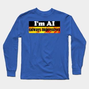 AI JOKE Long Sleeve T-Shirt